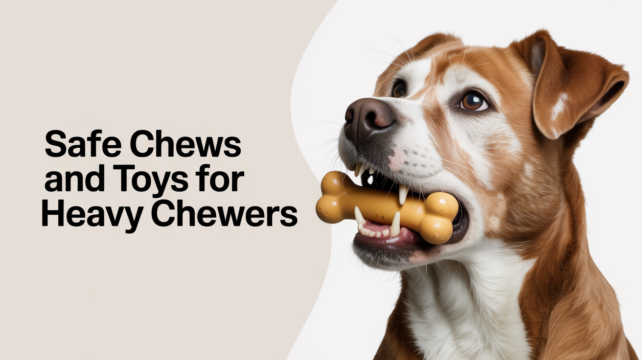 Safe Chews and Toys for Heavy Chewers